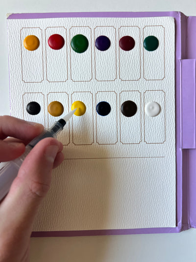 Tu poses la couleur sur les zones tracées. Zéro décision.